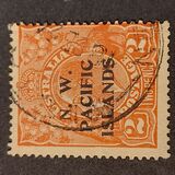 [Australia Postage Stamps Overprinted "N. W. PACIFIC ISLANDS" - "P" in "PACIFIC" above "IS" - New Colours, type C19]