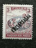 [Overprinted " Köztársaság", type O1]