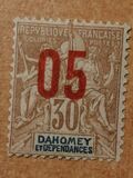 [Issues of 1899-1905 Surcharged in Red or Blue - Distance between 0 & 5 = 1½ mm; Distance between 1 & 0 = 2½mm, type E5]