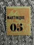 [French Colonies - General Issues No.46-57 Surcharged & Overprinted "MARTINIQUE", type B5]