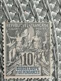 [Inscription: "GUADELOUPE ET DEPENDANCES", type G4]