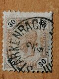 [Emperor Franz Josef I, 1830-1916 - Black Numerals on White Background, typ P2]