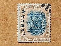 [Not Issued North Borneo Stamps Overprinted "LABUAN" - Inscription Corrected from "POSTAL REVENUE" to "POSTAGE REVENUE", type O1]