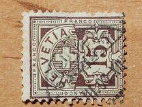 [Helvetia - Cross & Shield - Fiber Paper, тип L7]