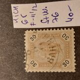 [Emperor Franz Josef I, 1830-1916 - Black Numerals on White Background, typ P2]