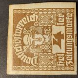 [Newspaper Stamps - Thin White Paper, type XBN1]