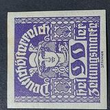 [Newspaper Stamps - Thin White Paper, type XBN15]