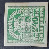 [Newspaper Stamps - Thin White Paper, type XBN17]