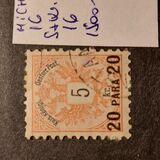 [Austrian Postage Stamps Surcharged, type E1]