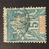 [Navigation & Commerce - Inscription: "SENEGAL DÉPENDANCES", Tipe XXY3]