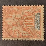 [Navigation & Commerce - Inscription: "SENEGAL DÉPENDANCES", Tipe XXY4]