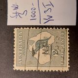 [Definitive Issues - Kangaroo and Map, प्रकार A2]