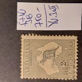 [Definitive Issues - Kangaroo and Map - Different Watermark, Typ A22]