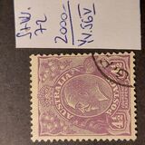[King George V - Different Watermark, タイプ B38]