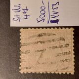 [Queen Victoria - Inscription "NEW ZEALAND POSTAGE" , Bluish paper, New Watermark, type D]