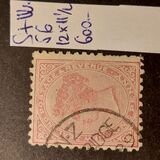 [Reina Victoria. Inscripción: "NEW ZEALAND - POSTAGE & REVENUE", tipo K]