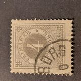 [Numerals in Circle - Different Perforation, type F12]