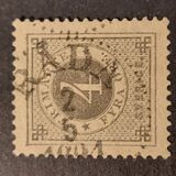 [Numerals in Circle - Blue Coach Horn on Back, type F23]