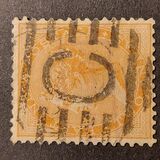 [Queen Victoria, 1819-1901 - Yellowish to White Paper, Watermarked, प्रकार E14]