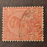 [King George V, 1865-1936 - Inscription "INDIA POSTAGE", type XAX]