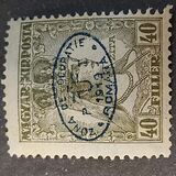 [Hungarian King Karl IV & Queen Zita Stamps of 1919 Overprinted, type N]