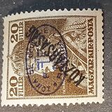 [Overprinted " Köztársaság", type Q5]