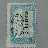 [Hungarian Parliament Type Stamps of 1917 Overprinted & Surcharged, tip L]