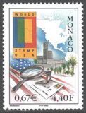 [International Exhibition WORLD STAMP USA, Anaheim, California, tip CTC]