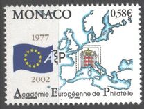 [The 25th Anniversary of the European Academy of Philately, AEP, Tipi CWI]