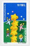 [EUROPA Stamp - Tower of 6 Stars, type HUV]