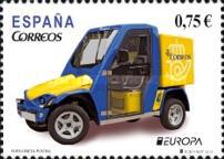 [EUROPA Stamps - Postal Vehicles, τύπος GBG]