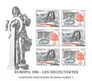 [EUROPA Stamps - Great Discoveries made by Prince Albert I, typ CGD]