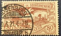 [No. 16-26 Overprinted "Plébiscite 20 mars 1921.", 類型 E9]