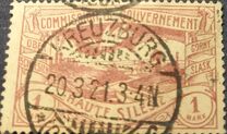 [No. 16-26 Overprinted "Plébiscite 20 mars 1921.", 類型 E10]