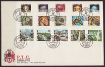 [Issues of 1978 of Rhodesia and New Value inscribed "ZIMBABWE", Вид K]