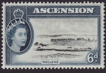 [Queen Elizabeth II and Views of Ascension, type AE]