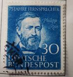 [The 75th Anniversary of the Telephone by Philipp Reis, Typ AF]