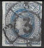 [Queen Isabella II - Colored Paper, type Q1]