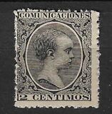 [King Alfonso XII - As Previous, New Colors, type AS13]