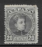 [King Alfonso XIII - Blue Control Numbers on Backside, Typ AT4]