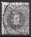 [King Alfonso XIII - Control Number on Backside - New Colors, Typ AT14]