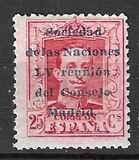 [The 55th Conference of the League of Nations, Madrid, type CG6]