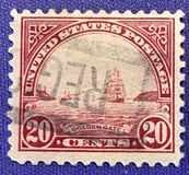 [Golden Gate - Painting by W. A. Coulter, Typ FN1]