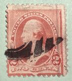 [George Washington - Lines of Groundwork Run Across Triangle, type BX]