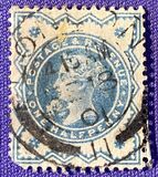 [Queen Victoria - New Colours, type AU1]