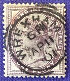 [Queen Victoria - Inscription "POSTAGE AND INLAND REVENUE", Tip AI]
