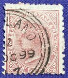 [Reina Victoria. Inscripción: "NEW ZEALAND - POSTAGE & REVENUE", tipo K1]