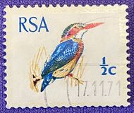 [Definitive Stamps of 1961 with New Country name Inscription "RSA", Tip KQ]