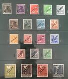 [BERLIN in Black Overprint on "Allied Occupation Zone" Stamps, 유형 A]
