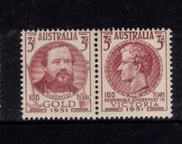 [The 100th Anniversary of the Discovery of Gold in Victoria & The 100th Anniversary of the Self Governance in Victoria, type DE]